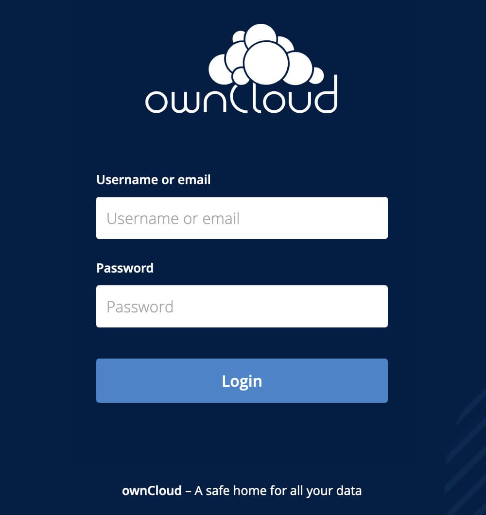 Установка ownCloud с использованием Docker Compose