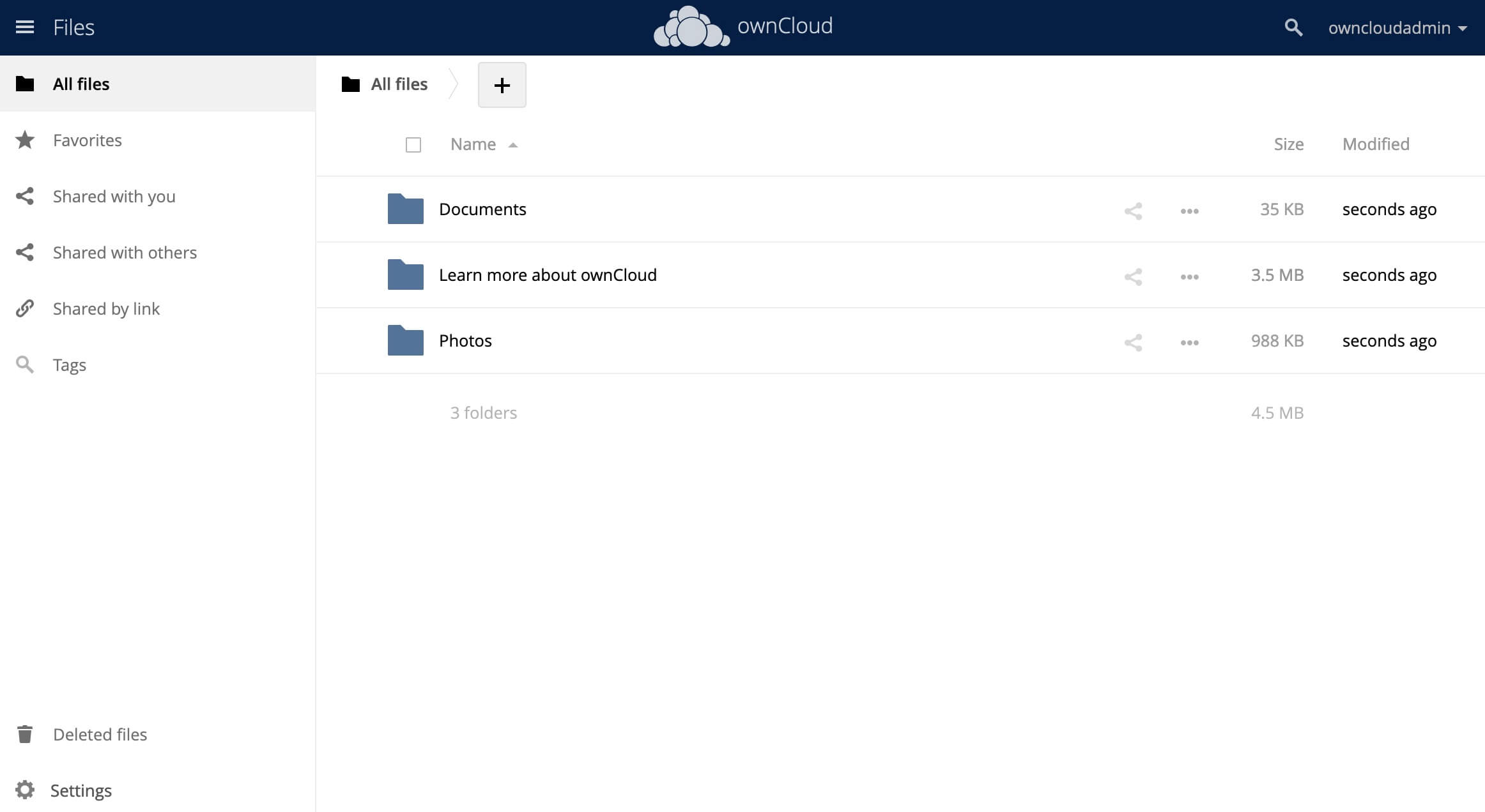 Установка ownCloud с использованием Docker Compose